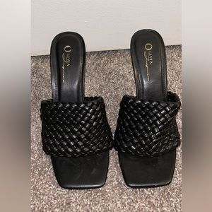 Forever 21 braided mules